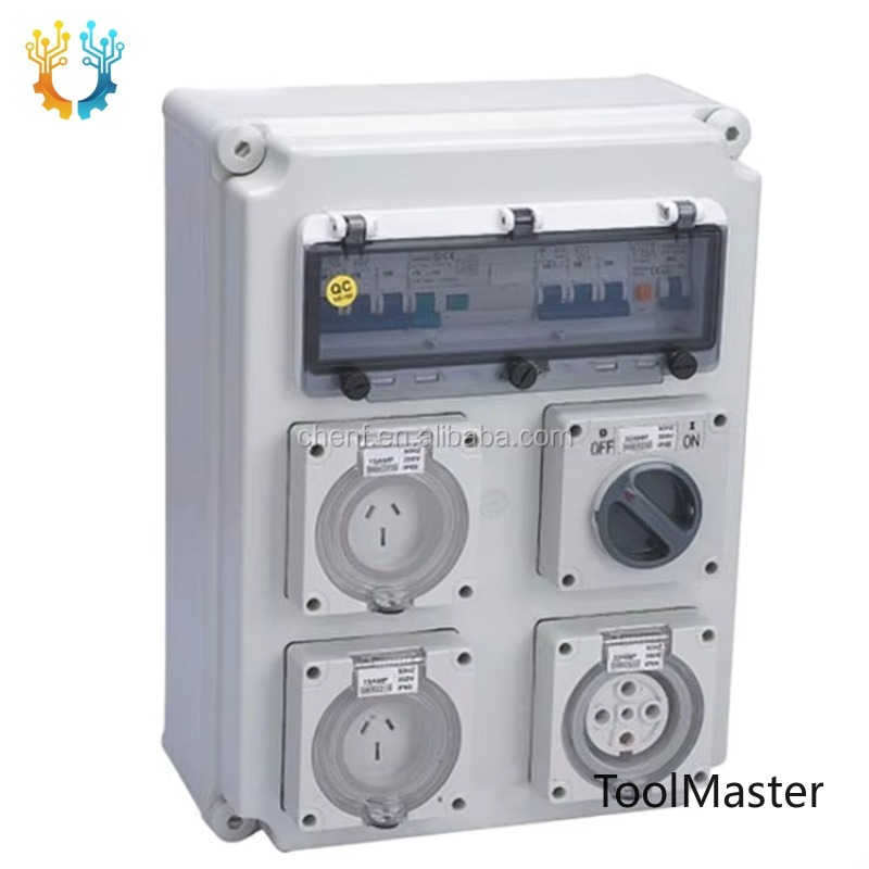 Outdoor Power Distribution Board - 【2026】Zewnętrzna/Wewnętrzna 3-fazowa wodoodporna skrzynka rozdzielcza IP65