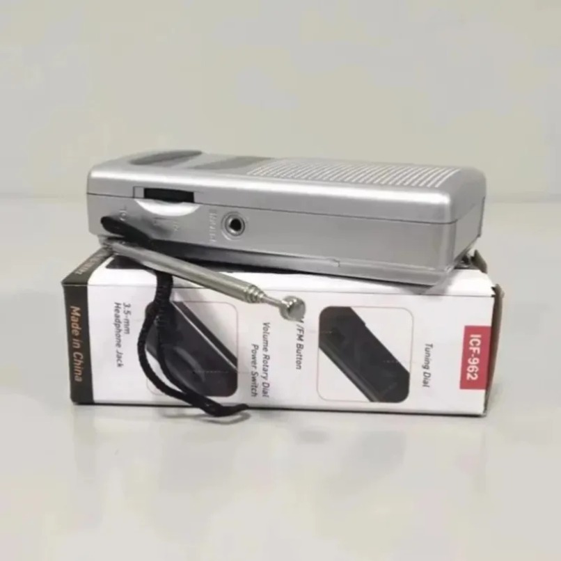 Outdoor Power Jack - Mini radio AM FM przenośne, kieszonkowe