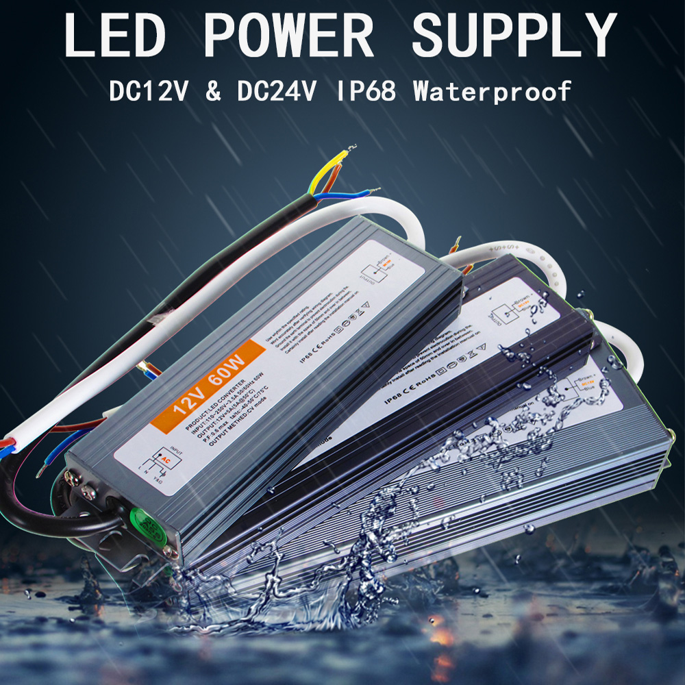 Outdoor Power Vac - 5PC AC transformatory DC 12V 24