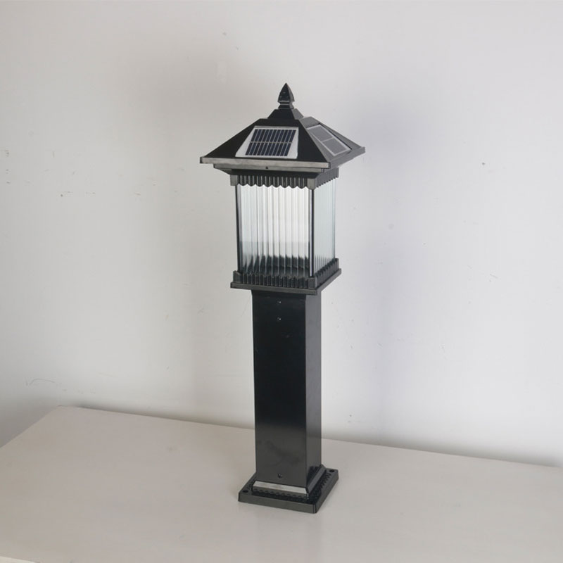 Outdoor Power Block - Nowoczesna lampa ogrodowa na energię słoneczną,