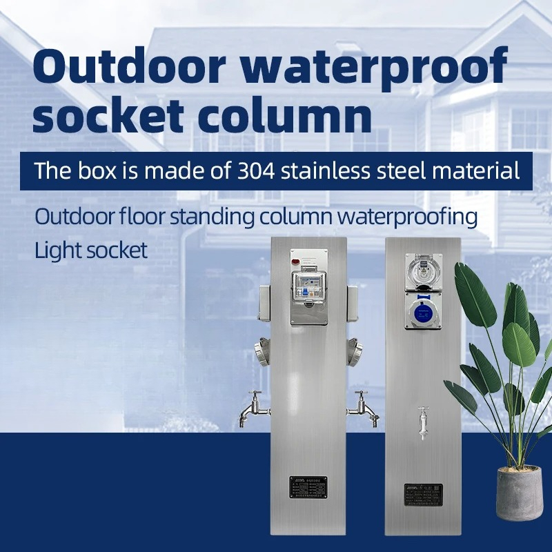 Słupek zasilający z wodoodporn – Outdoor Power Pedestal recenzja i cena