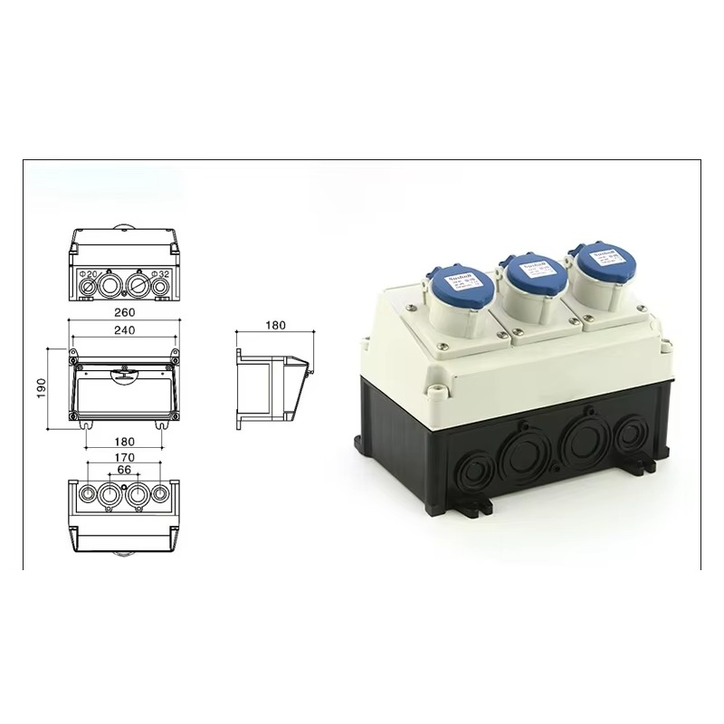 Skrzynka rozdzielcza ścienna z – Outdoor Power Distribution Board recenzja i cena