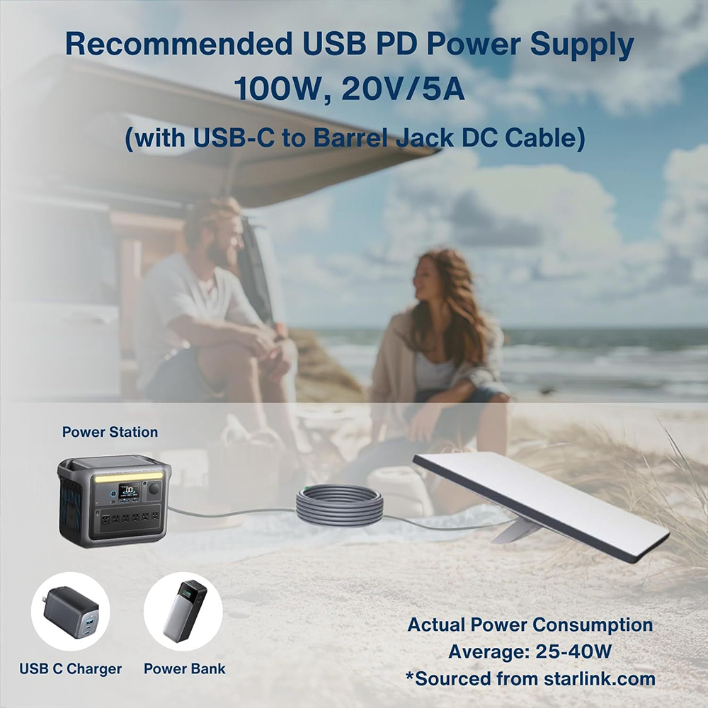 Kabel zasilający USB C do PD o – Outdoor Power Jack recenzja i cena