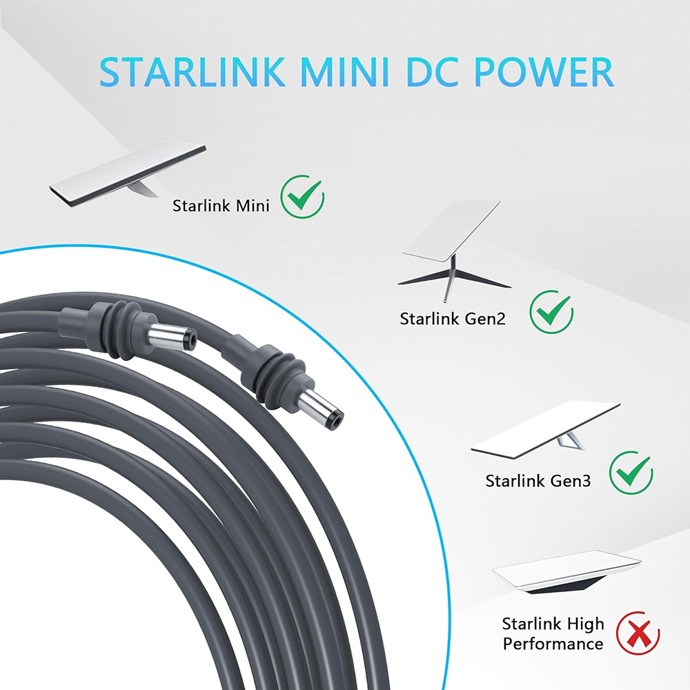 Wymienny kabel zasilający 5M/1 – Outdoor Power Jack recenzja i cena